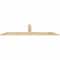 Ekena Millwork Portland Rough Sawn Timber Gable Bracket, Douglas Fir, 72"W x 18"H x 2"D x 4"F, 6/12 Pitch GBW072X18X0204POR00RDF - alternate 5